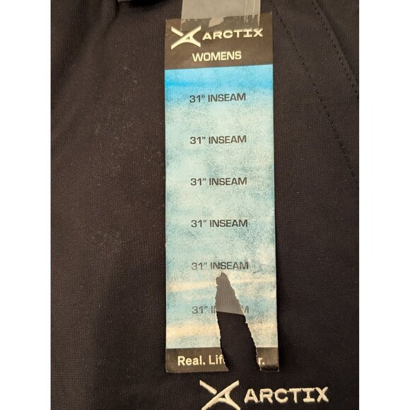 Arctix Womens Insulated Snow Pants Black Adj. Waist Cold Weather Wear Med. 31" L - Picture 4 of 10